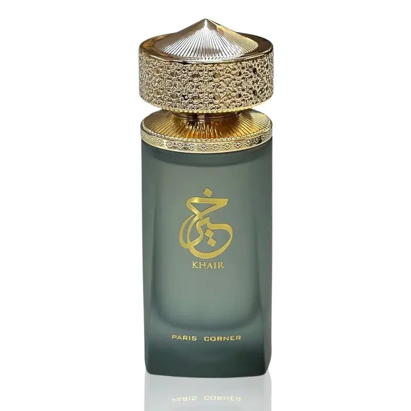 Paris Corner Khair EDP 3.4 Fl Oz Timeless Unisex Fragrance with Davana Italian Bergamot & Pink Pepper for Long Lasting Elegant Scent Experience
