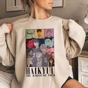 Haikyuu The Era Tour Anime Sweatshirt, Hinata Shoyo Shirt, Karasuno Shirt, Anime Lover Shirt, Anime graphic Shirt, Anime Manga Shirt, Unisex T-Shirt, Hoodie, Sweater
