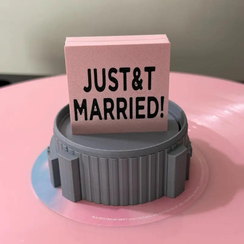 JUST&T MARRIED charm JUST&T MARRIED charm
