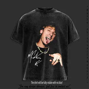 Machine Gun Kelly Album Tour 2026 Washed T-Shirt & Tank Top, Lost Americana Graphic Tee Wash, Trendy Music Merch Gift for Fans, Unisex Streetwear Top | Machine Gun Kelly Music Tour Vintage Tee, Official Tour Merch, Pop Punk Rap Shirt