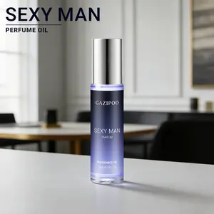 10ML Portable Woody Fragrance Perfume, Fresh Grapefruit Lemon Mint Pepper, Warm Ginger Clove Jasmine Amber, Deep Incense Cedar Sandalwood Vetiver