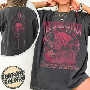 Acotar Comfort Colors Shirt, THe Bone Carver Shirt, Sarah J Maas Merch, Bookish Shirt, Velaris Shirt, Tog Merch, Crescent City Merch