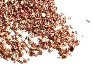 99.9% Pure Copper Shavings | Copper Chop, Copper Flakes, Shiny Metal Shreds, Copper bits, Crafts, Orgone Pyramids, Resin Inlay, Art Texturing