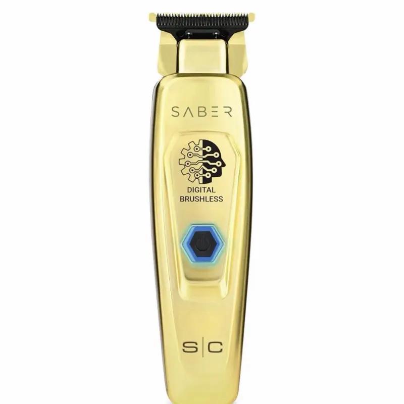 ⁠StyleCraft Saber Gold Brushless Motor Professional Trimmer