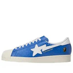 adidas x A Bathing Ape Superstar Vintage 'Blue White' JR2702 adidas x A Bathing Ape Superstar Vintage 'Blue White' JR2702