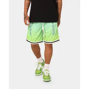 Loiter Script Ball Shorts Green