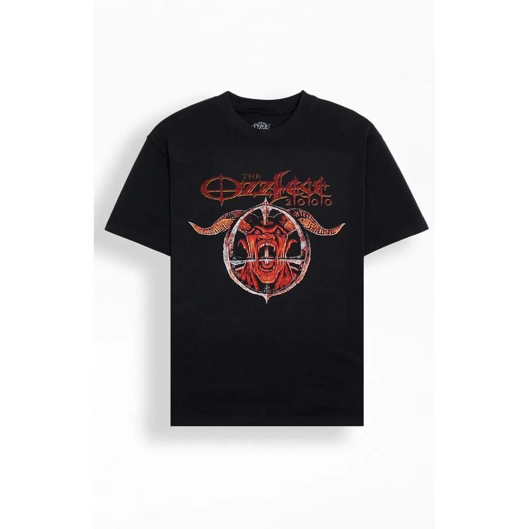 PacSun Men's Ozzfest 2000 Demon T-Shirt - Multicolor
