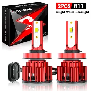 2pcs 6000K H11/H8/H9 LED Headlight Low Beam Bulbs For MAZDA 3 2010-2018
