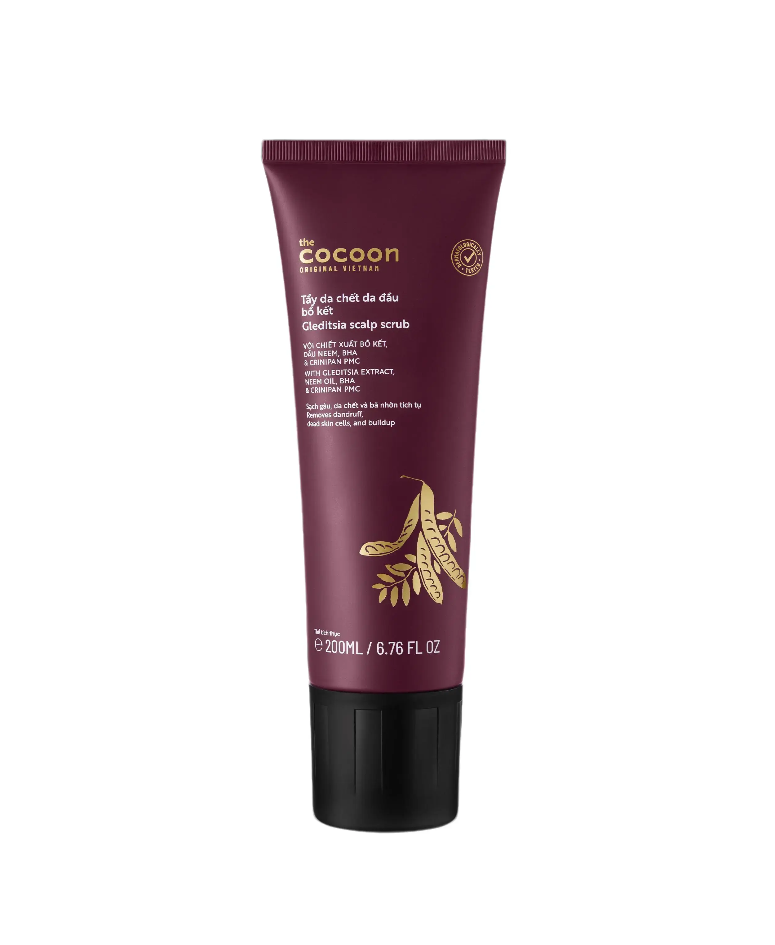 Cocoon Gleditsia Scalp Exfoliating Scrub Conditioner Haircare 200ml