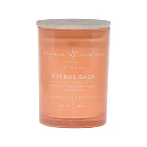 DW Home Citrus Sage Scented Jar Candle