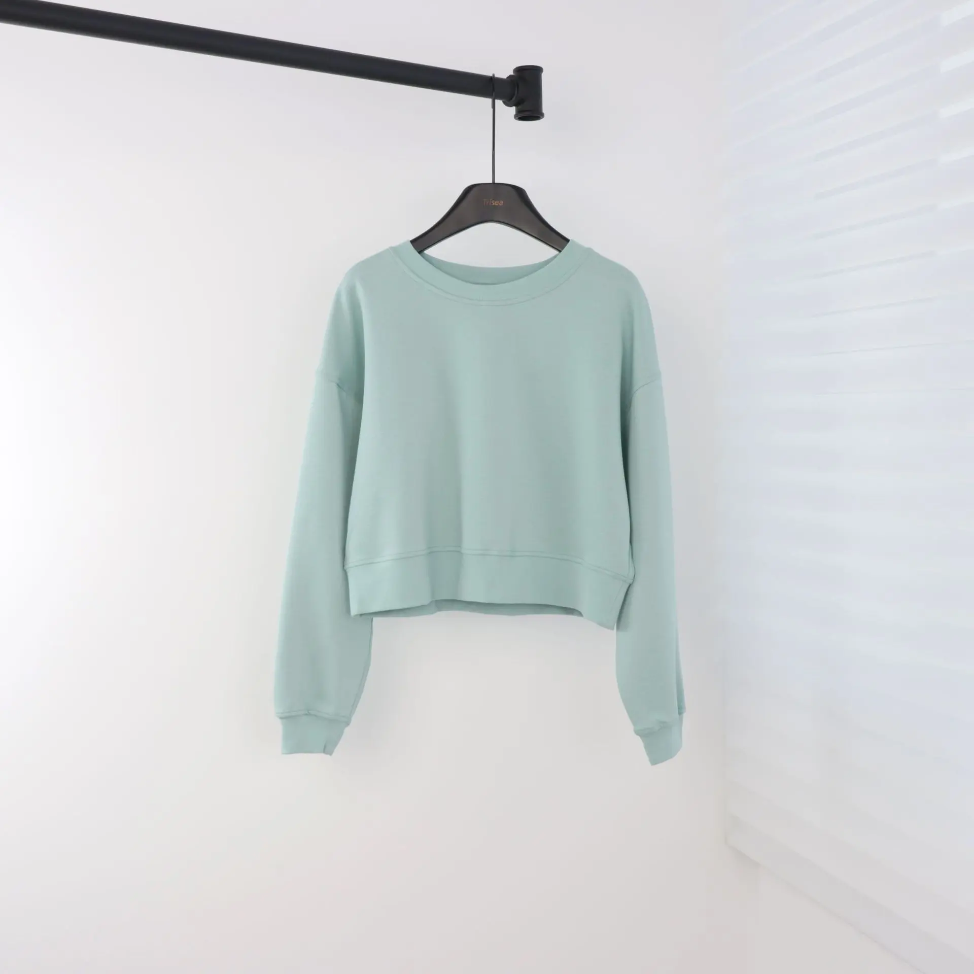 Crystal Green Short Air Hoodie