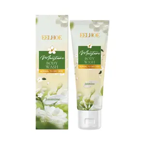 EELHOE Jasmine Moisturizing Rejuvenating Body Wash, Body Skin Gentle Cleansing Smooth Moisturizing Fragrant Body Wash