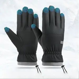 Winter Waterproof Ski Snow Warm Gloves for Women Men, Windproof Cold Weather Thermal with Touchscreen Fingers, for Running Driving Cycling Hiking Biking Outdoor Sports Daily Work