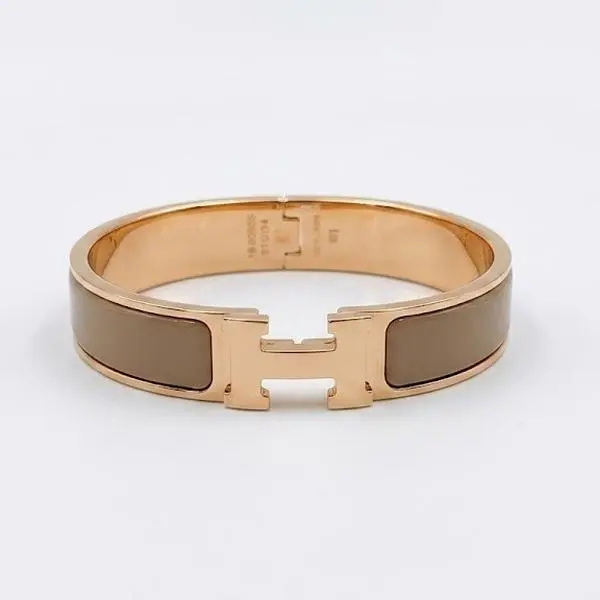 Pre-owned Hermès "Clic H" bracelet 4000042411907
