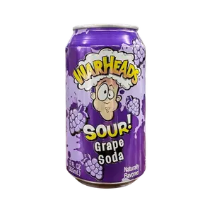Warheads Sour Grape Soda