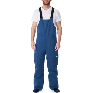 Alpine Swiss Mens Insulated Snow Bib Overalls Waterproof Winter Ski Snowboard Pants