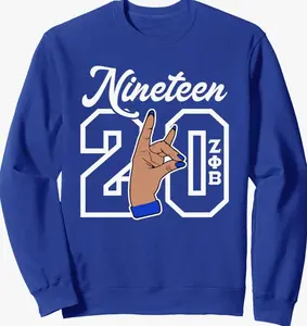 Zeta Phi Beta Sorority Paraphernalia, Zeta Phi Beta HBCU Sweatshirt