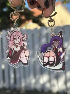 Content Smp Acrylic Keychain: doctor4t and Folly