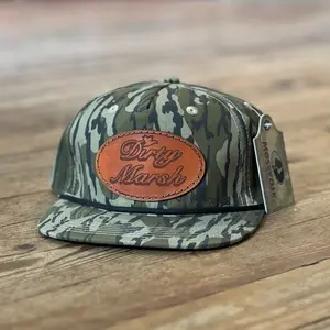 Classic Leather Patch Bottomland Rope Hat | Dirty Marsh