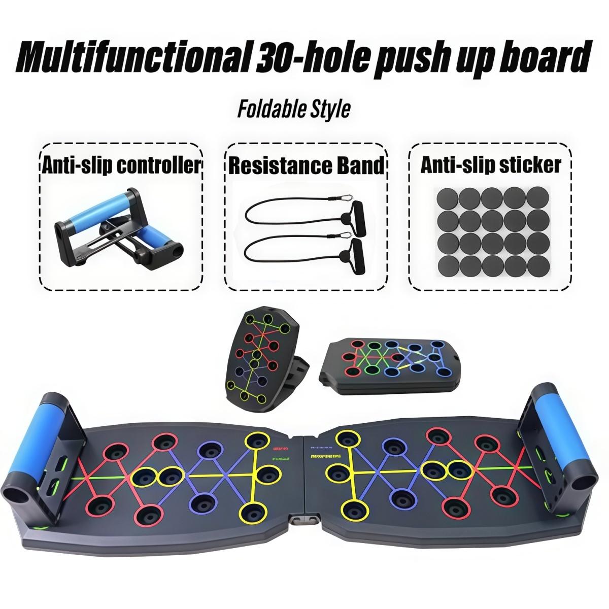 Multifunctional Push Up Trainer Board with Ergonomic Design for Chest Muscle Strength Boost Home Gym Workout Efficiency Comfortable Exercise