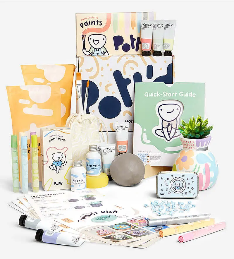 Pott'd Deluxe Home Pottery Kit Pott'd Deluxe Home Pottery Kit