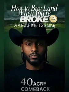 How To Buy Land When You're Broke & Survive What's Coming: 2nd Edition Paperback Book