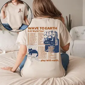 Wave To Earth 0.03 Tour 2024 T-shirt, Wave To Earth Kpop Merch, Wave to Earth Band Shirt, Wave To Earth 2024 Concert Shirt, W2e Sweater