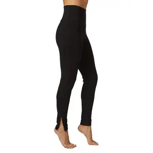 High Waist Slim Pants with Zippers