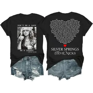 Dont Be A Lady Be A Legend Shirt, Don't Be A Lady Be A Legend T-Shirt, I was Stevie Shirt