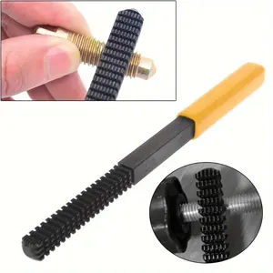 Metric Thread Repair File, Precision Machining Tool for Metalworking, Durable High-Quality Steel Construction, Ideal for Automotive & Mechanical Use