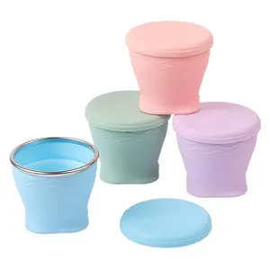 Portable Foldable Water Bridge Outdoor Camping Travel Cup, Cute Compressed Cup for Tea and Coffee, High Aesthetic and Easy to Carry