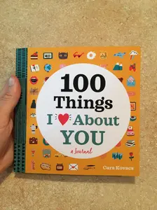 A Love Journal: 100 Things I Love about You (100 Things I Love About You Journal) Paperback