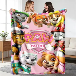 Winnie Pooh Theme Blanket, High-Quality Soft Plush Fabric, Perfect Gift for Kids & Children, Ideal for Cozy Naps & Playtime