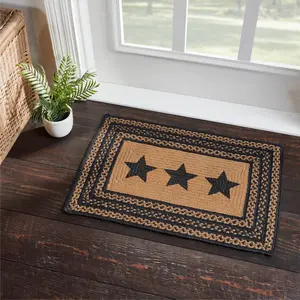 Blackstone Farm Star Collection Jute Rugs - Rectangle