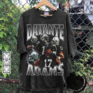 Davante Adams Vintage 90s Graphic Style T-Shirt, Davante Adams Shirt, Vintage Sport Tee, Unisex shirt,Football Bootleg Gift