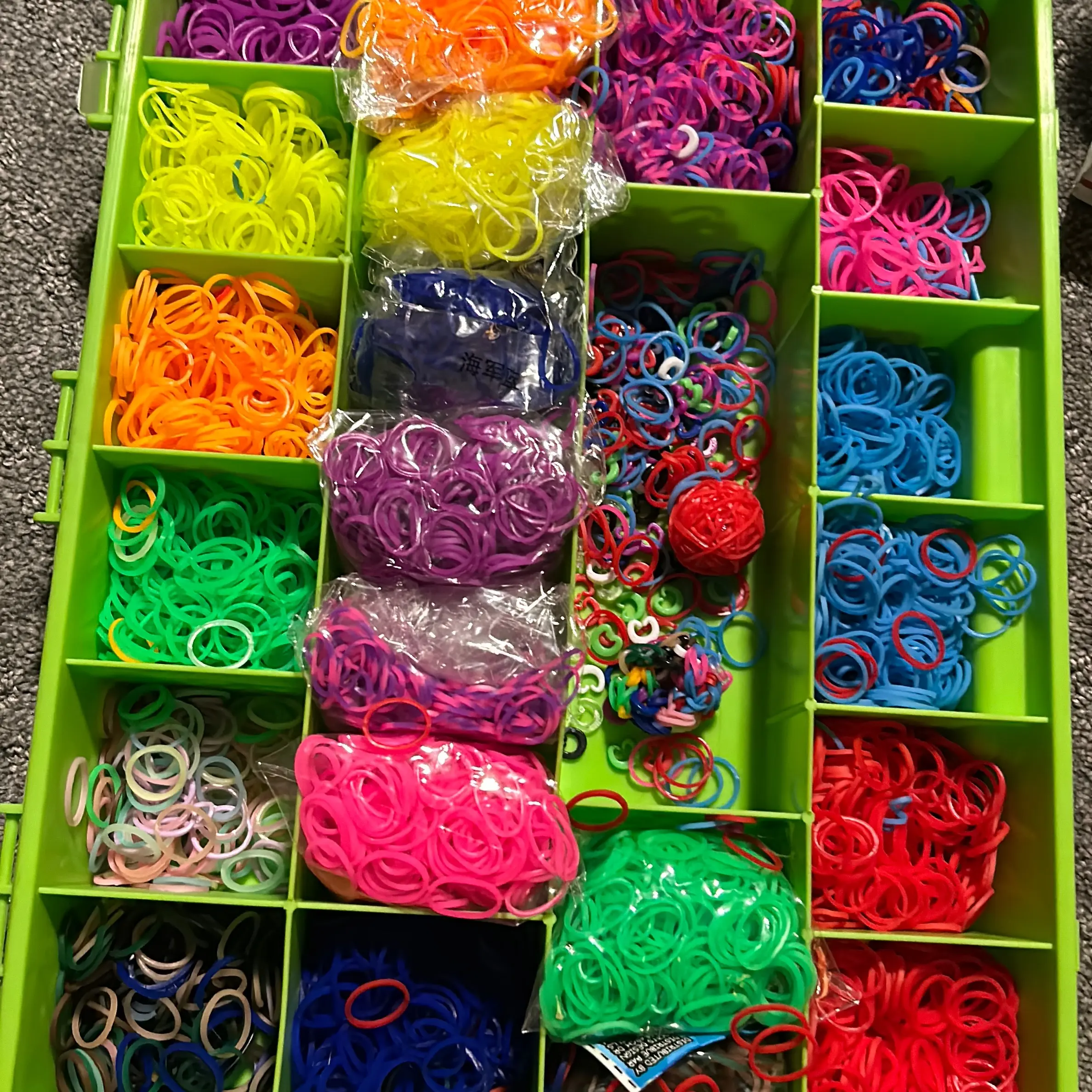 Rainbow loom bracelet