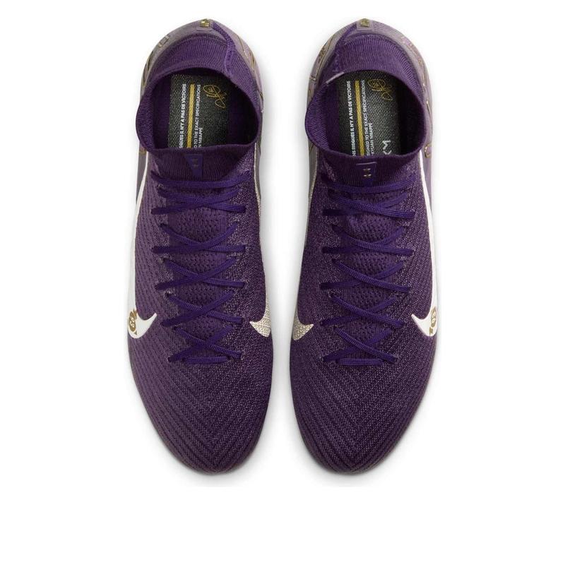 Nike x Kylian Mbapp Zoom Mercurial Superfly 10 Elite FG 'Grand Purple' FQ8692-500