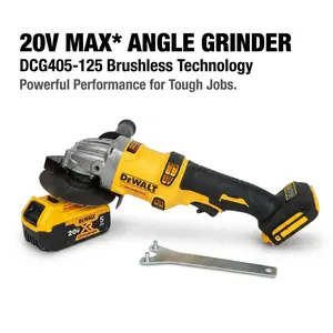 Dewalt DCG405 20V Angle Grinder 800W cut machine