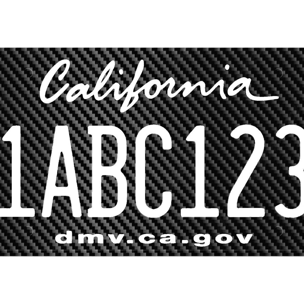 Stickr Platez - DIY License Plate Kit