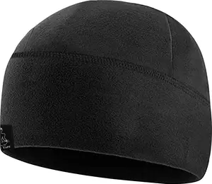 Temple Tape Premium Brushed Fleece Watch Cap Warm Beanie