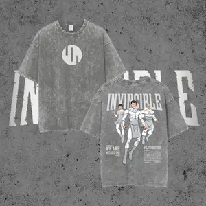 Invincible Viltrumite Comic Washed Shirt, Invincible Graphic Tee, Invincible TV Series Shirt, Gift for Fans, Oversize Shirt, Vintage Outfit, y2k Styles G2D