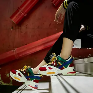 Comfortable Men's Chunky Sneakers - Versatile, Non-Slip, Durable Casual Shoes for All Seasons with Superior Grip and Breathability