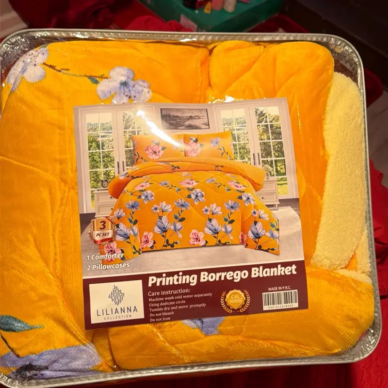 Printing borrego blanket