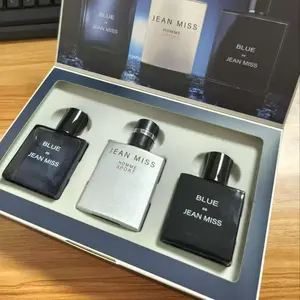 Men's Cologne Set 3 Counts 30ML Natural Wood Scent Long-Lasting High Quality Fragrance, Business Men Choice, Perfect Birthday Gift