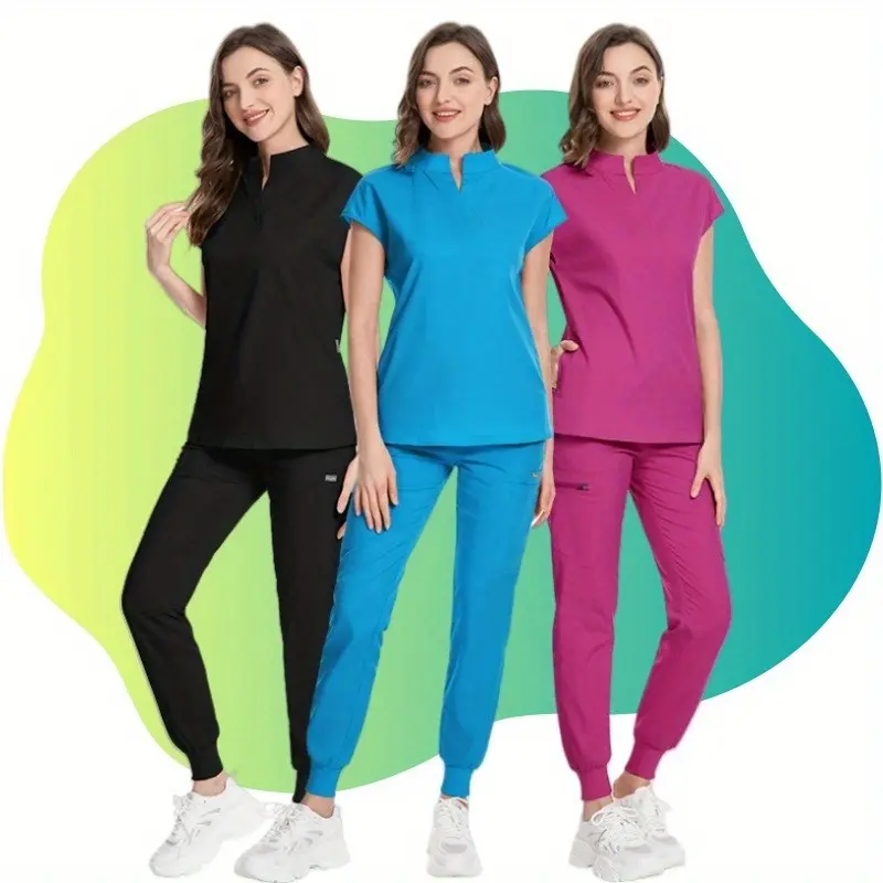 Beauty Salon Uniform - Breathable Spa & Skin Care Workwear for Aestheticians Moisture-Wicking Facial Treatment & Dermatology Outfit