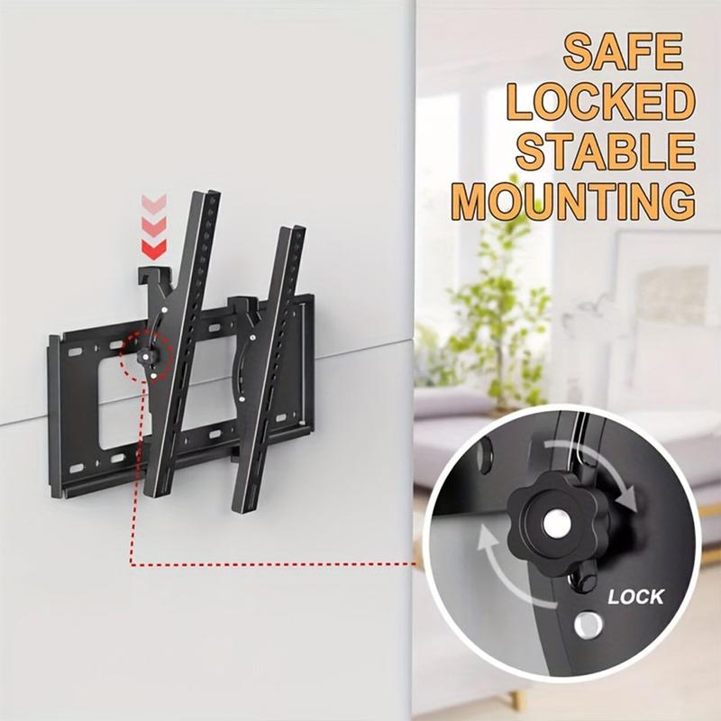 FULL MOTION LCD LED TV WALL MOUNT VESA BRACKET SWIVEL TILT For 32 37 40 42 43 46 47 50 52 55 60 65 70 Inch Screen TV