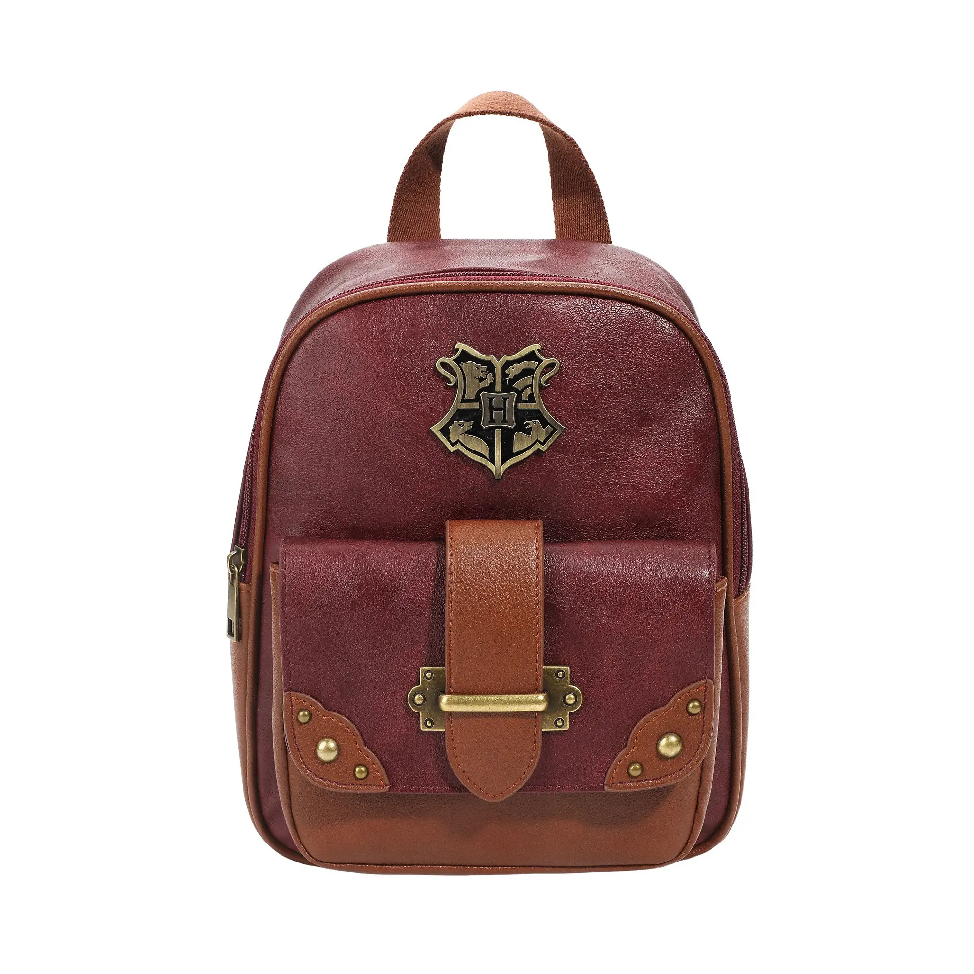 Harry Potter Hogwarts Crest 11-Inch Mini Backpack for Adults