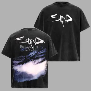 Vintage Staind Grunge Rock Tee – Oversized Washed Alternative Streetwear Shirt, GrungeStyle, BandTee, StreetwearStyle, EmoStyle, ConcertTee