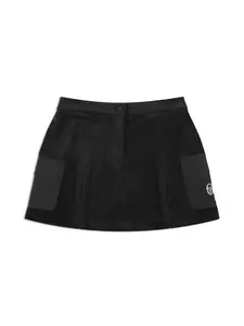 Adele Velour Skirt- Black Beauty