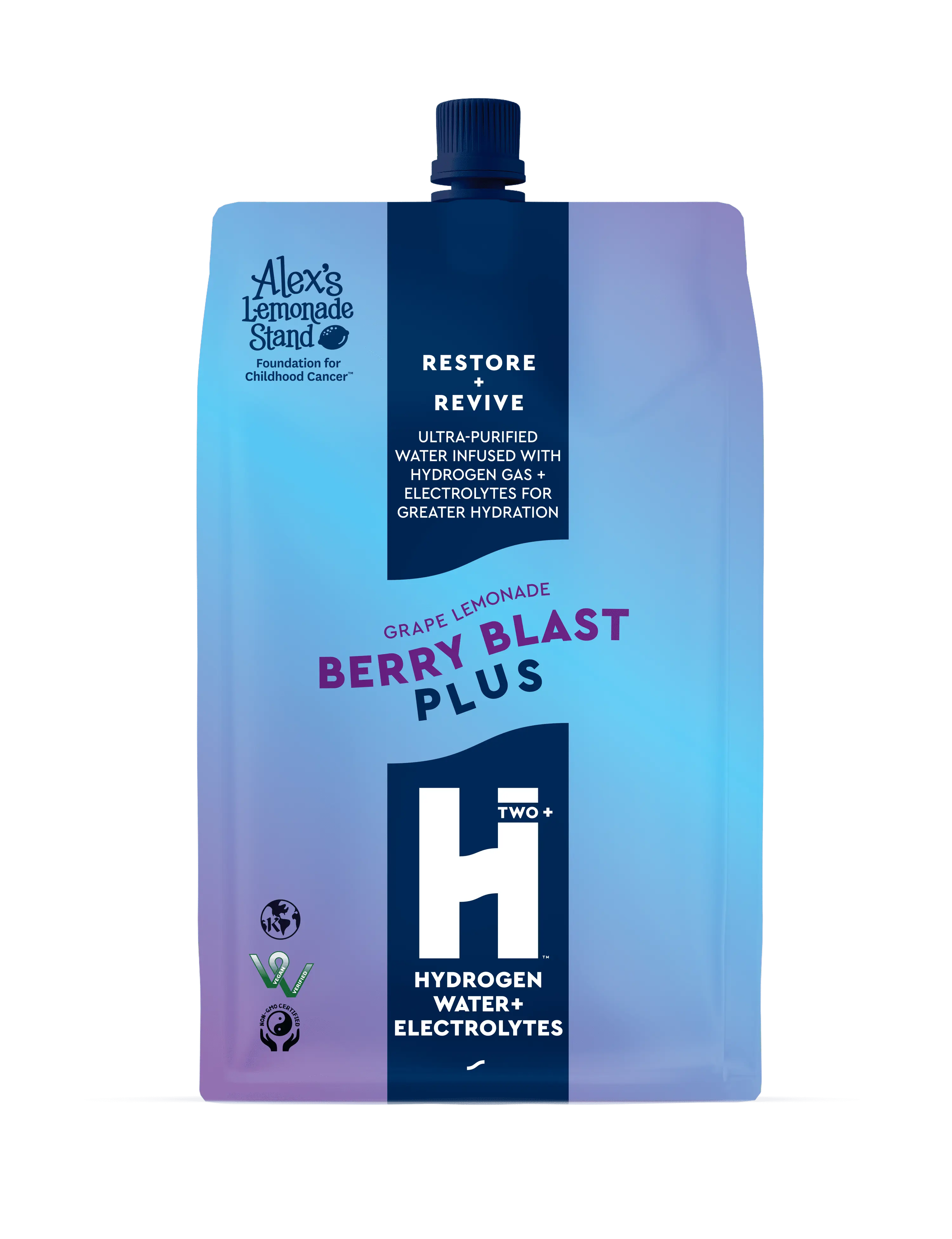 HTWO+ HYDROGEN WATER PLUS GRAPE LEMONADE